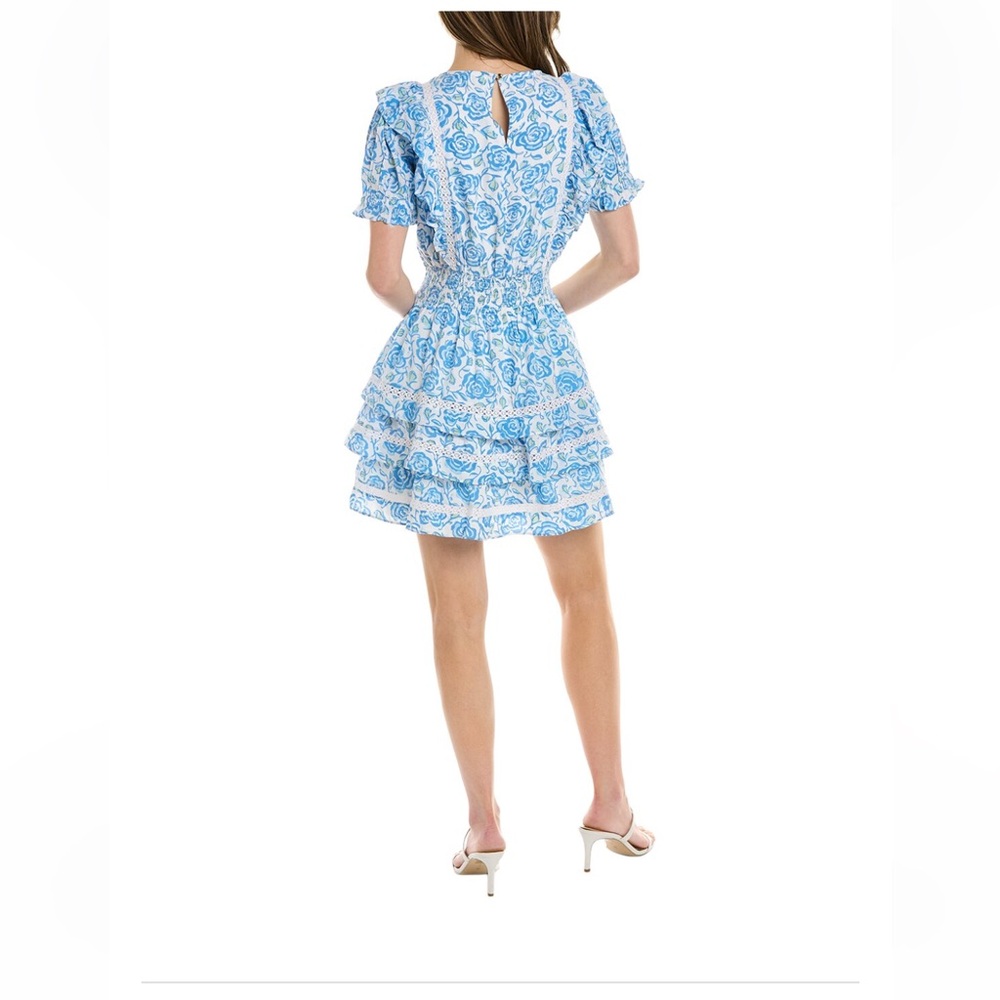Sail To Sable Lately Flutter Sleeve Ruffles Mini Dress - Picture 2 of 6